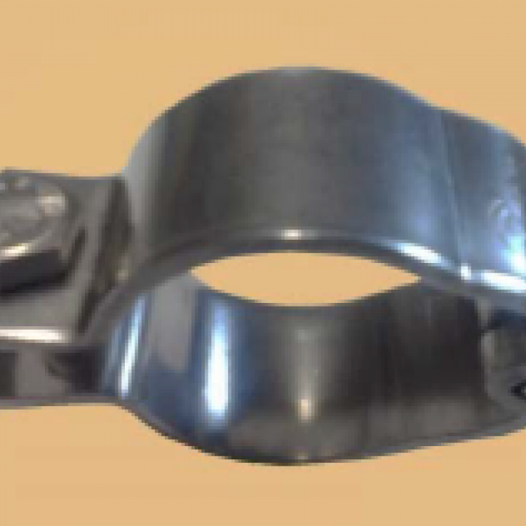 Plain Polished Tube Press Clamp - 316 Grade